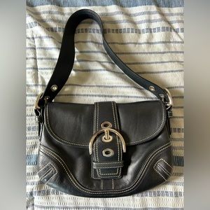 Black Coach Shoulder Bag